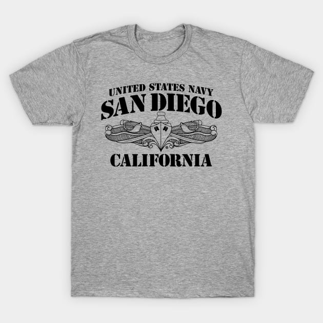 Navy San Diego T-Shirt by 